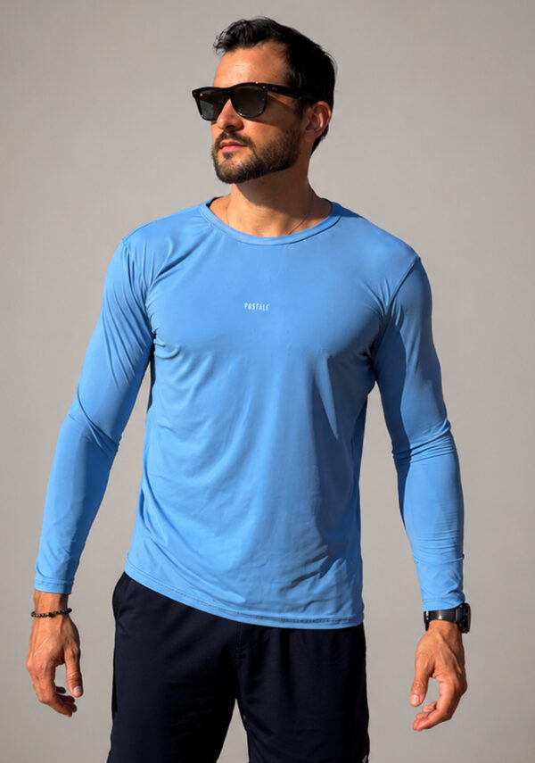 CAMISA DE FRIO MARCO – CELESTE